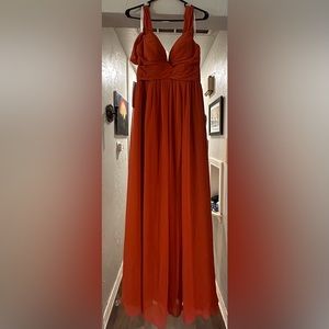 Azazie Paprika(87#) Bridesmaids dress